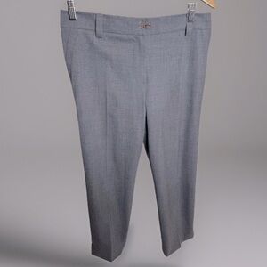 Carlisle Wool Gray Dress Pants | Size 8